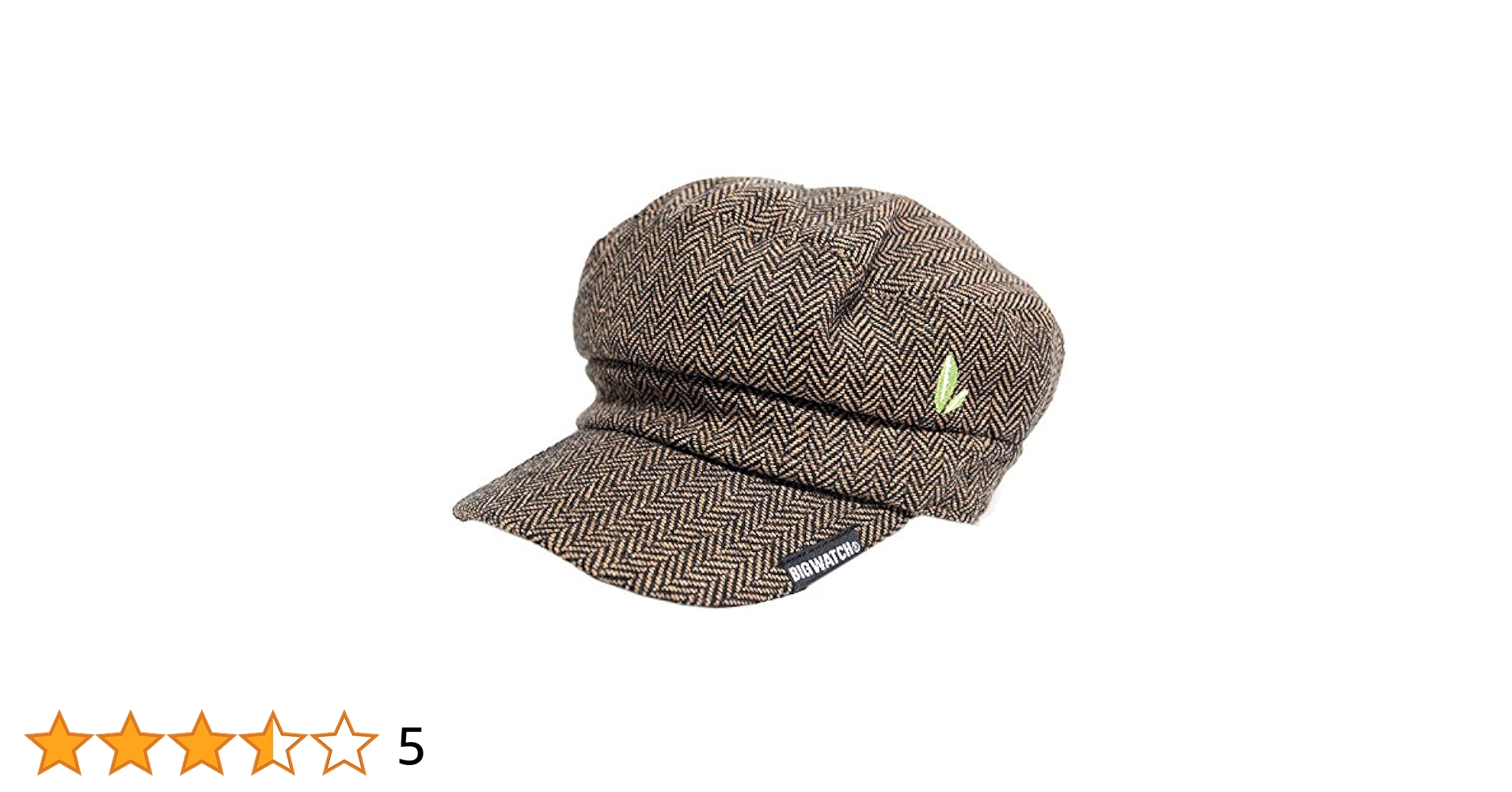 極美品 Mr.GOODMAN キャスケット ヘリンボーン ブラック NEWYORK HAT,ニューヨークハット,ヘリンボーンニュースボーイ